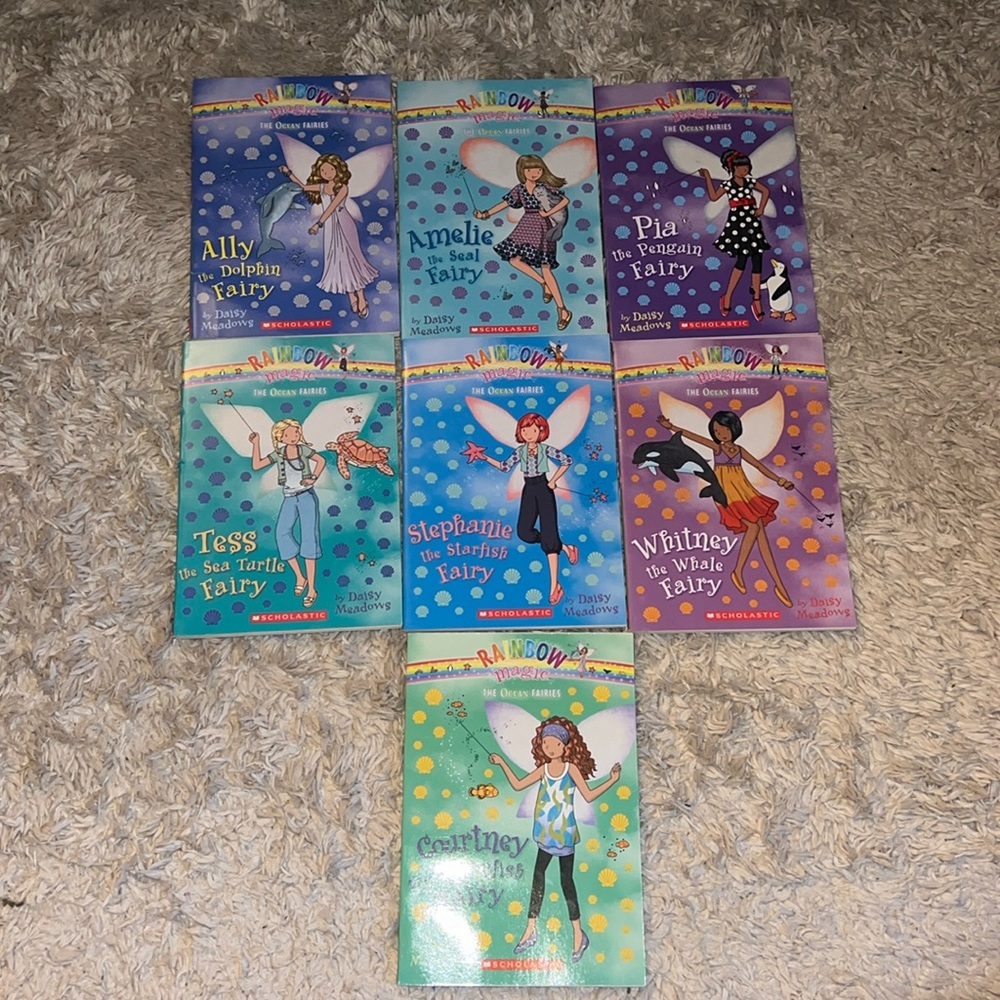 Rainbow Magic Ocean Fairies Complete Set